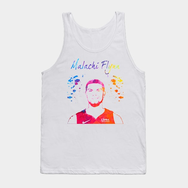 Malachi Flynn Tank Top by Moreno Art